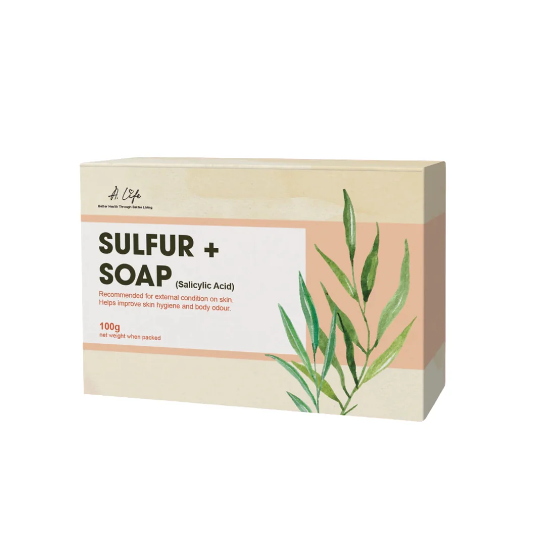 A.LIFE SULFUR+ SOAP SALICYLIC ACID 100G