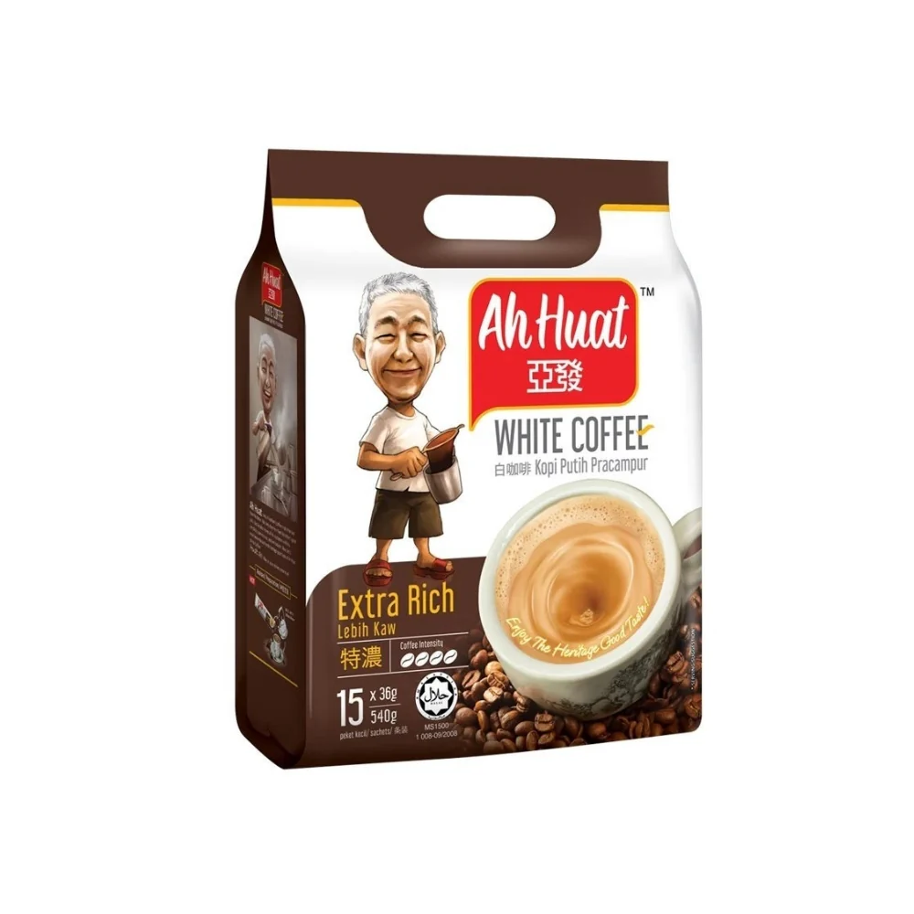 AH HUAT WHITE COFFEE EXTRA RICH 36G 15S