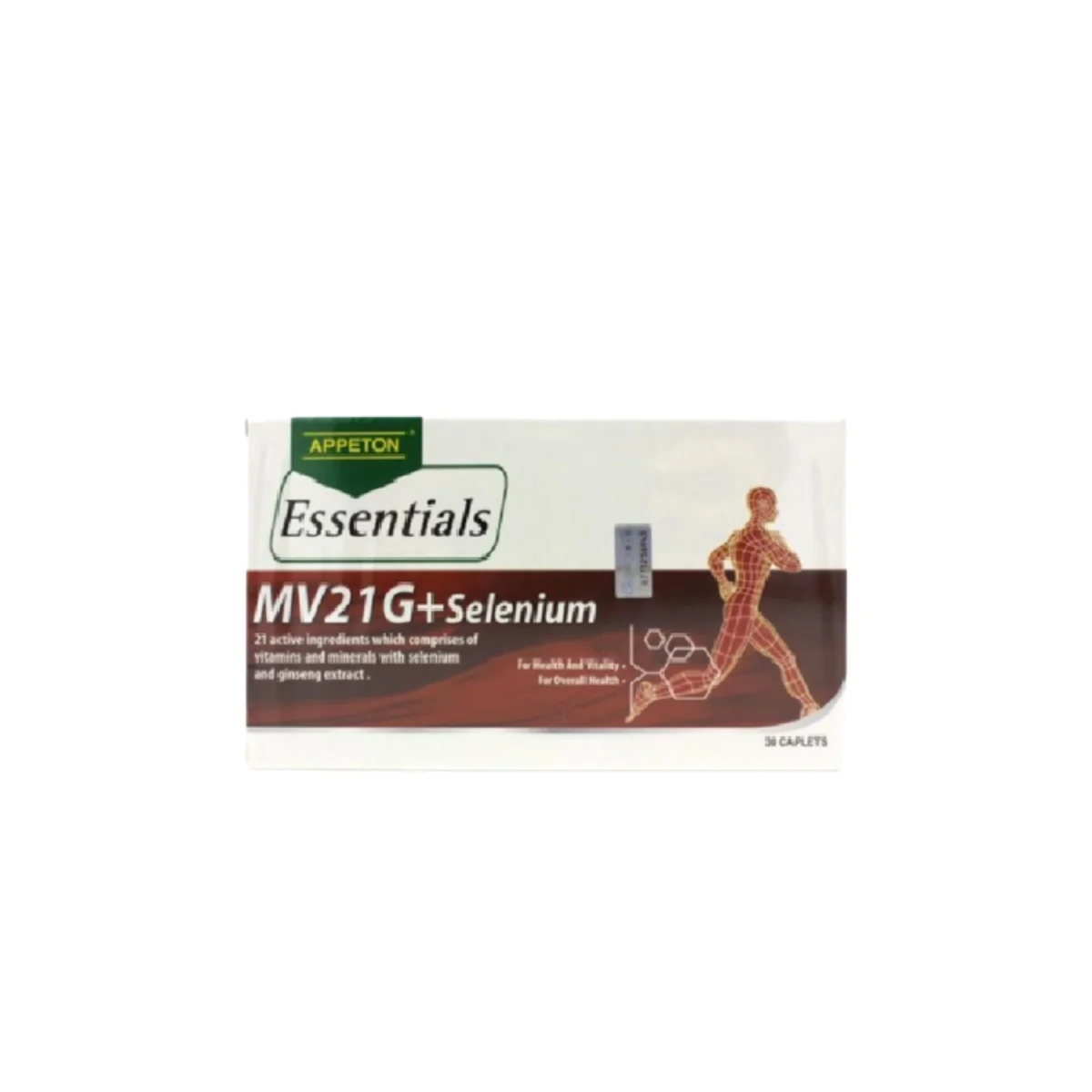 APPETON ESSENTIALS MULTIVITAMIN 21G + SELENIUM 30S