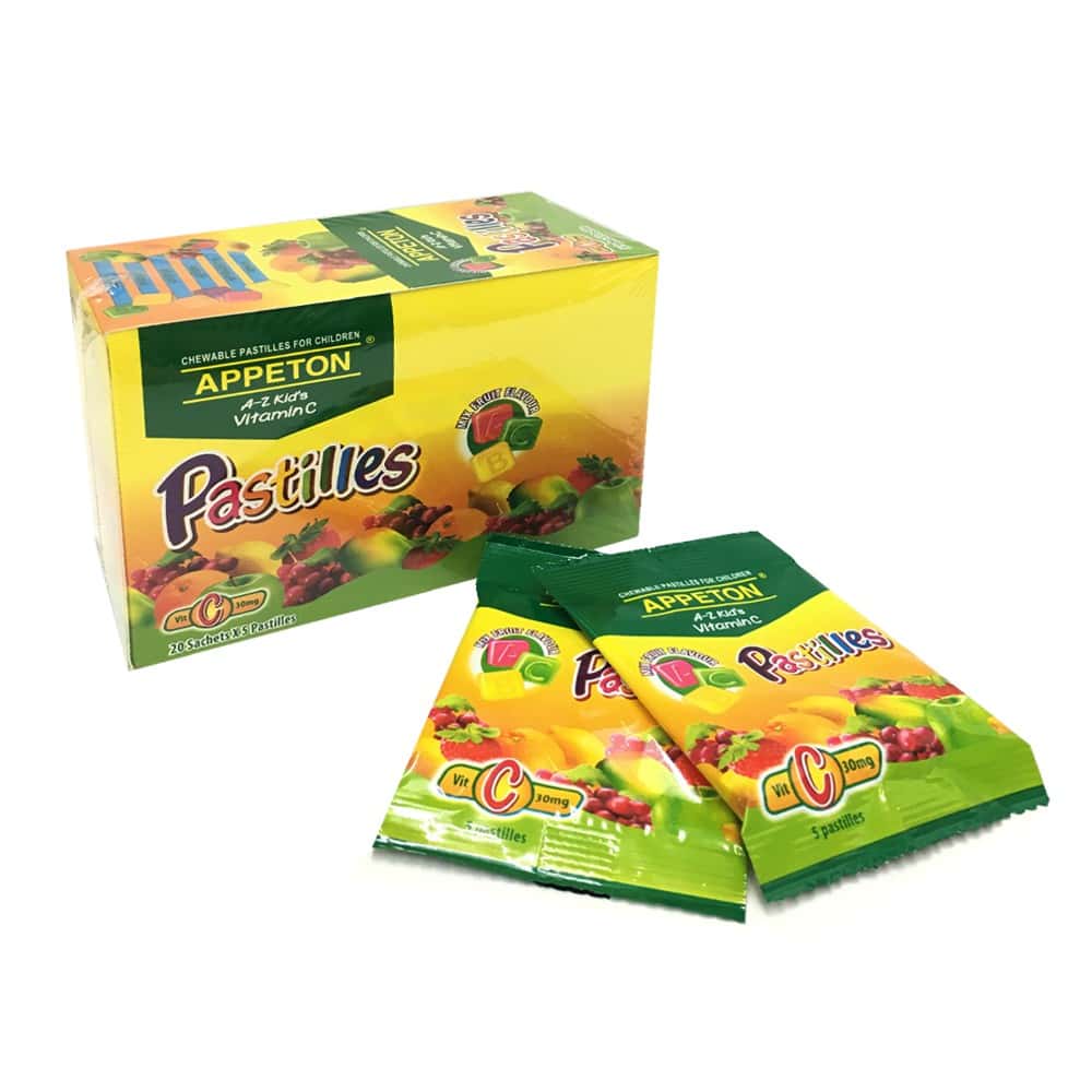 APPETON MULTIVITAMIN PASTILLES 20X5S