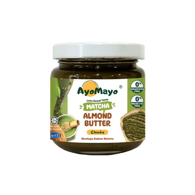 AYOMAYO MATCHA ALMOND BUTTER SMOOTH 90G