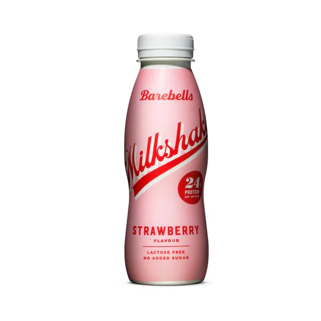 BAREBELLS MILKSHAKE STRAWBERRY 330ML