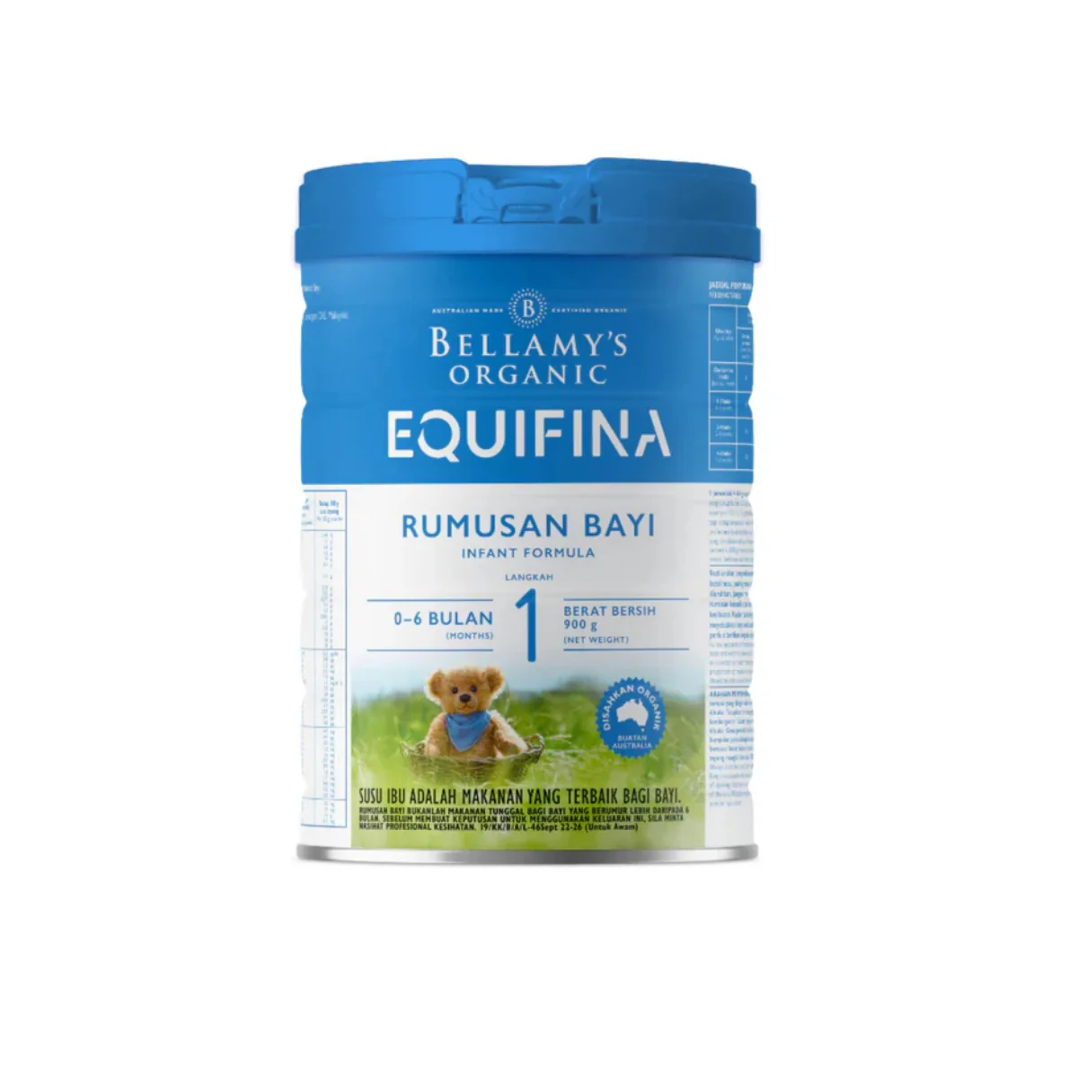 BELLAMYS ORGANIC STEP 1 EQUIFINA INFANT FORMULA 800G