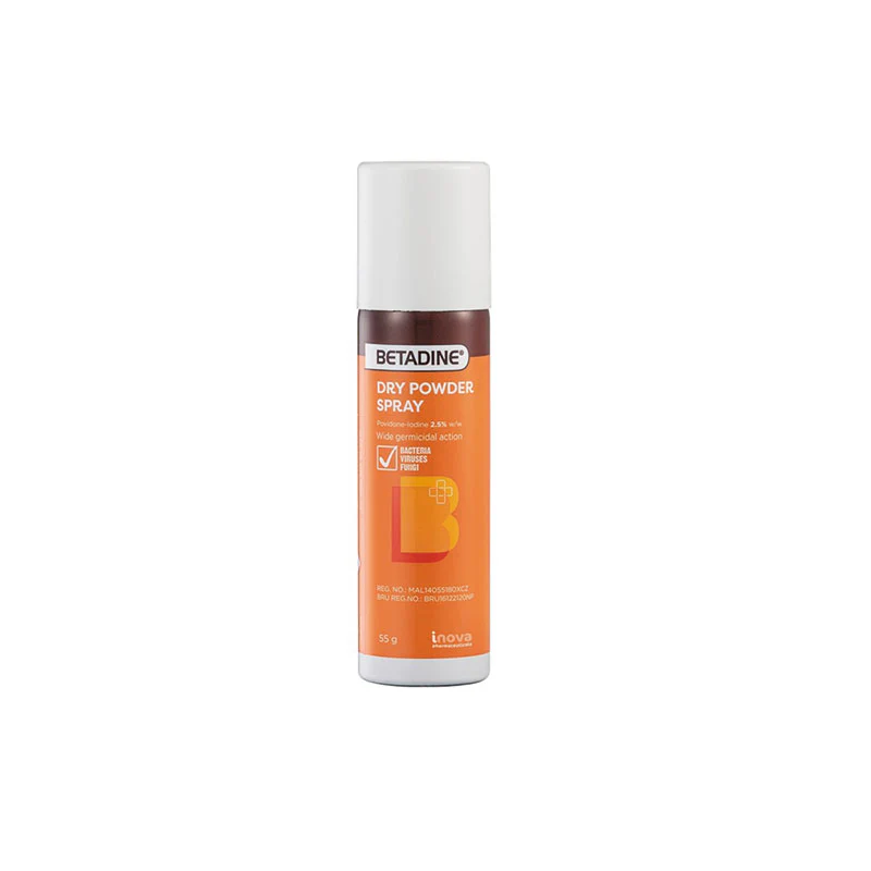 BETADINE DRY POWDER SPRAY 55G - Image 3