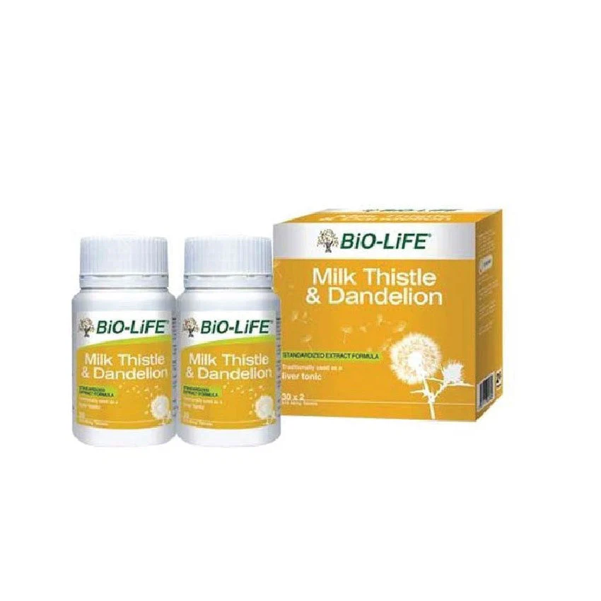Bio-Life Milk Thistle & Dandelion Tab 30Sx2