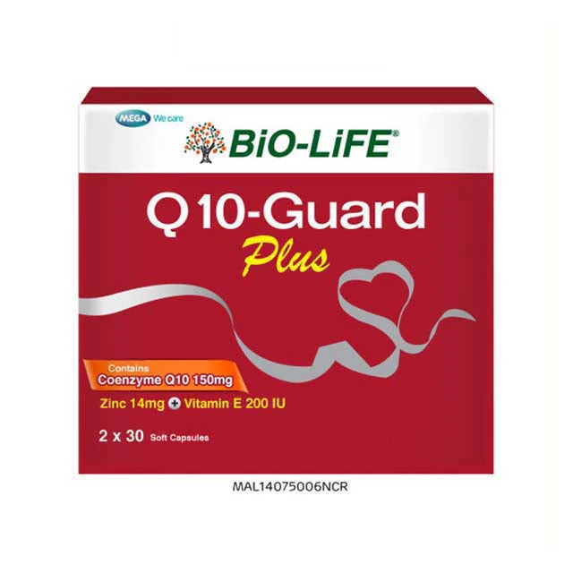 Bio-Life Q10-Guard Plus 150Mg Cap 30Sx2