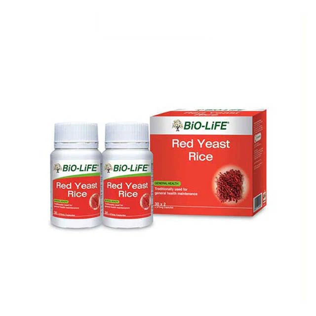 Bio-Life Red Yeast Rice Cap 30Sx2