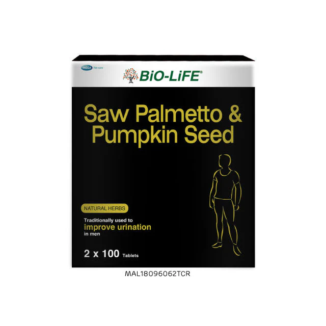BIO-LIFE SAW PALMETTO & PUMPKIN SEED TAB 100SX2