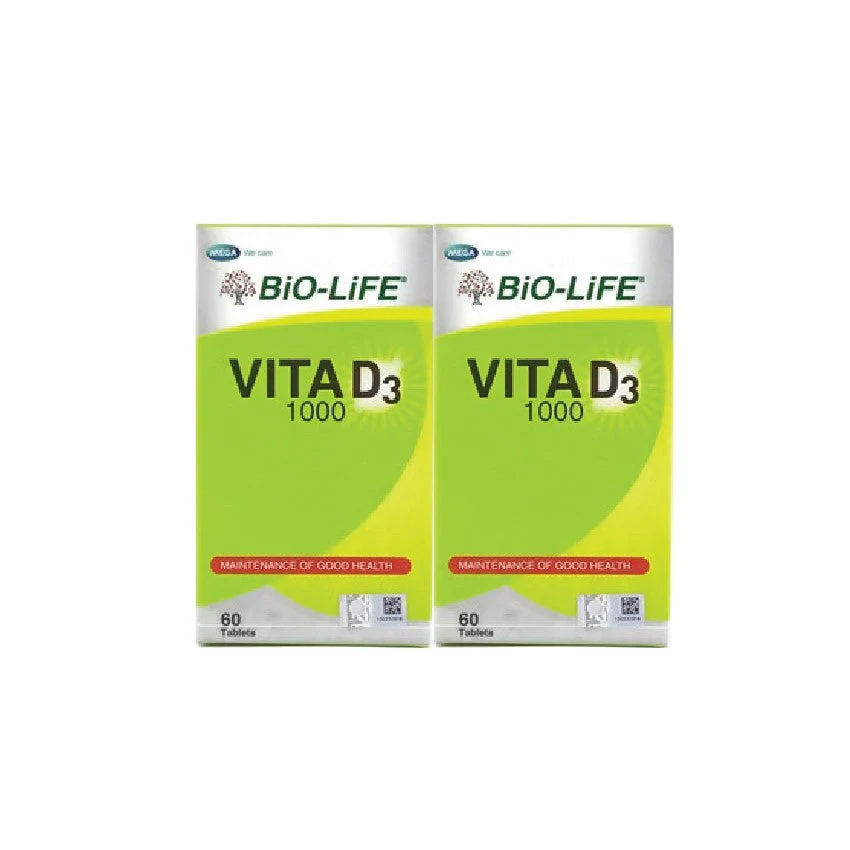 Bio-Life Vita D3 1000Iu 2X60S