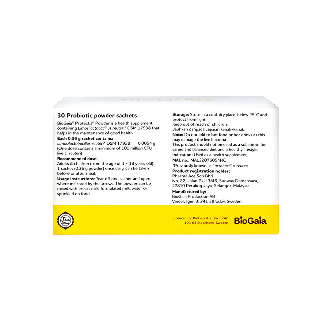 BIOGAIA PROTECTIS POWDER (MINIPACK) 30S - Image 2