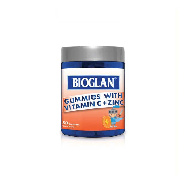 BIOGLAN GUMMIES KIDS VITAMIN C + ZINC 50S