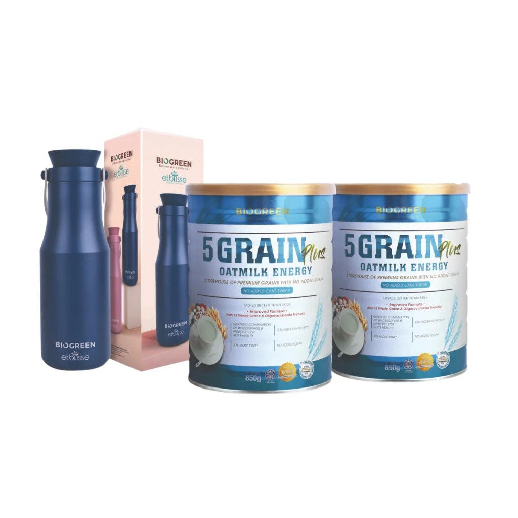 BIOGREEN 5GRAIN PL OATMILK 850G TP+GWP