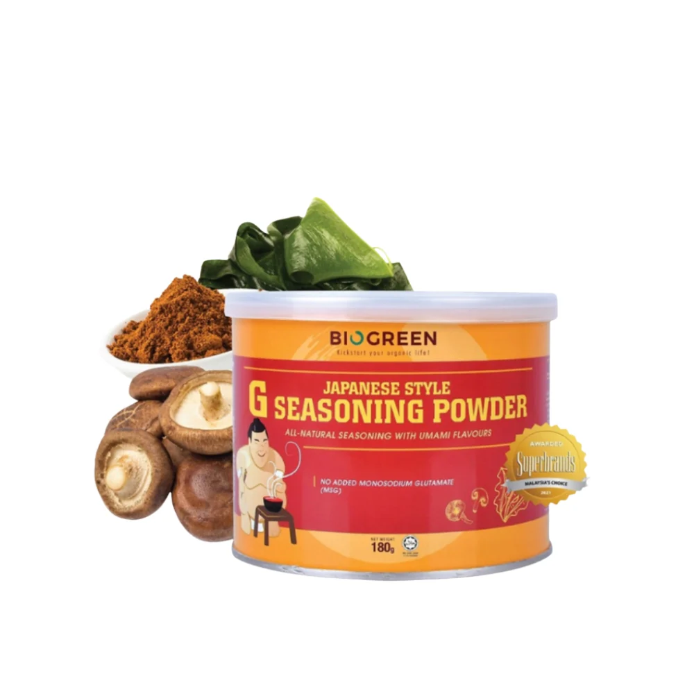 BIOGREEN G SEASONING POWDER 180G