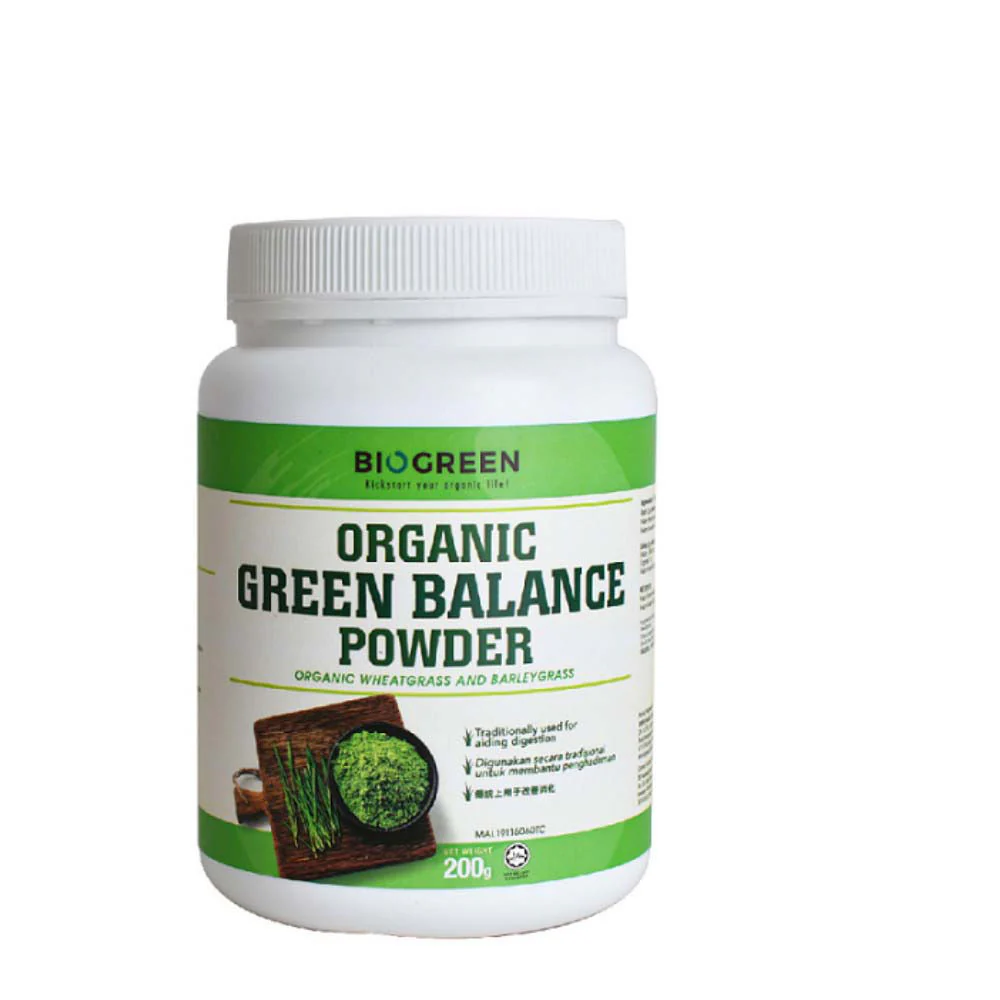 BIOGREEN ORGANIC GREEN BALANCE 200G