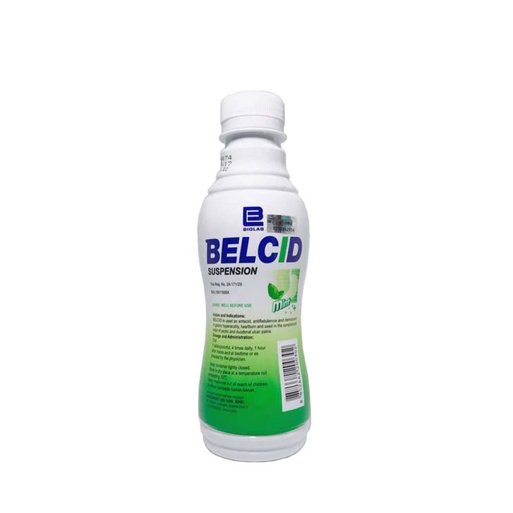 BIOLAB BELCID SUSPENSION MINT 240ML