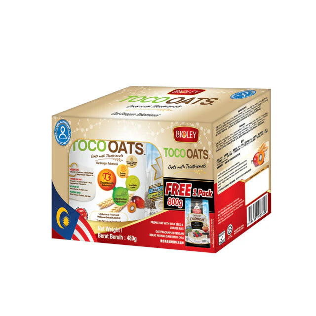 BIOLEY TOCO OATS 480G + PREMIUM