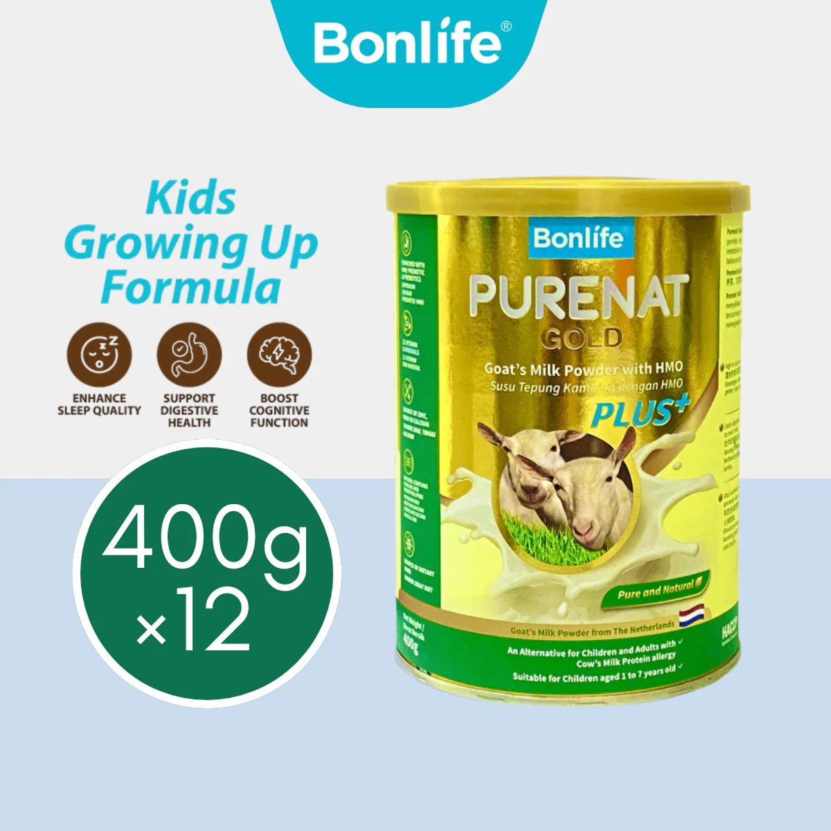 BONLIFE Purenat Gold Plus 400g x 12