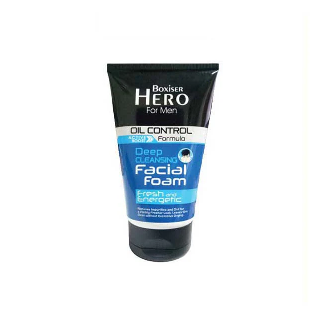 BOXISER HERO FOR MEN DEEP CLEANSING FACIAL FOAM 100ML