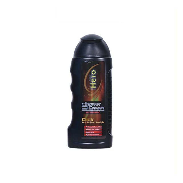 BOXISER HERO FOR MEN SHOWER CREAM HYGIENIC CLICK 300ML