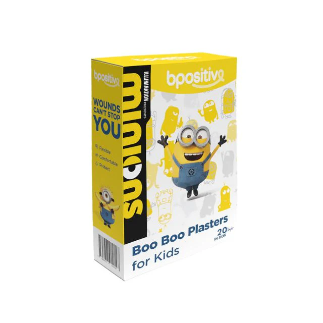 BPOSITIVE BOO BOO STRIPS FOR KIDS 20S