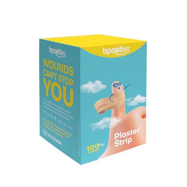 BPOSITIVE PLASTER STRIPS 100S