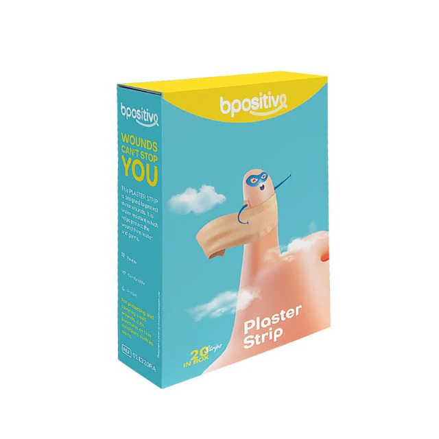 BPOSITIVE PLASTER STRIPS 20S