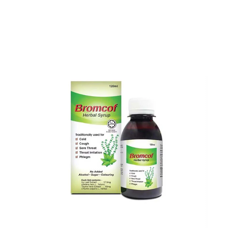 BROMCOF HERBAL SYRUP 120ML