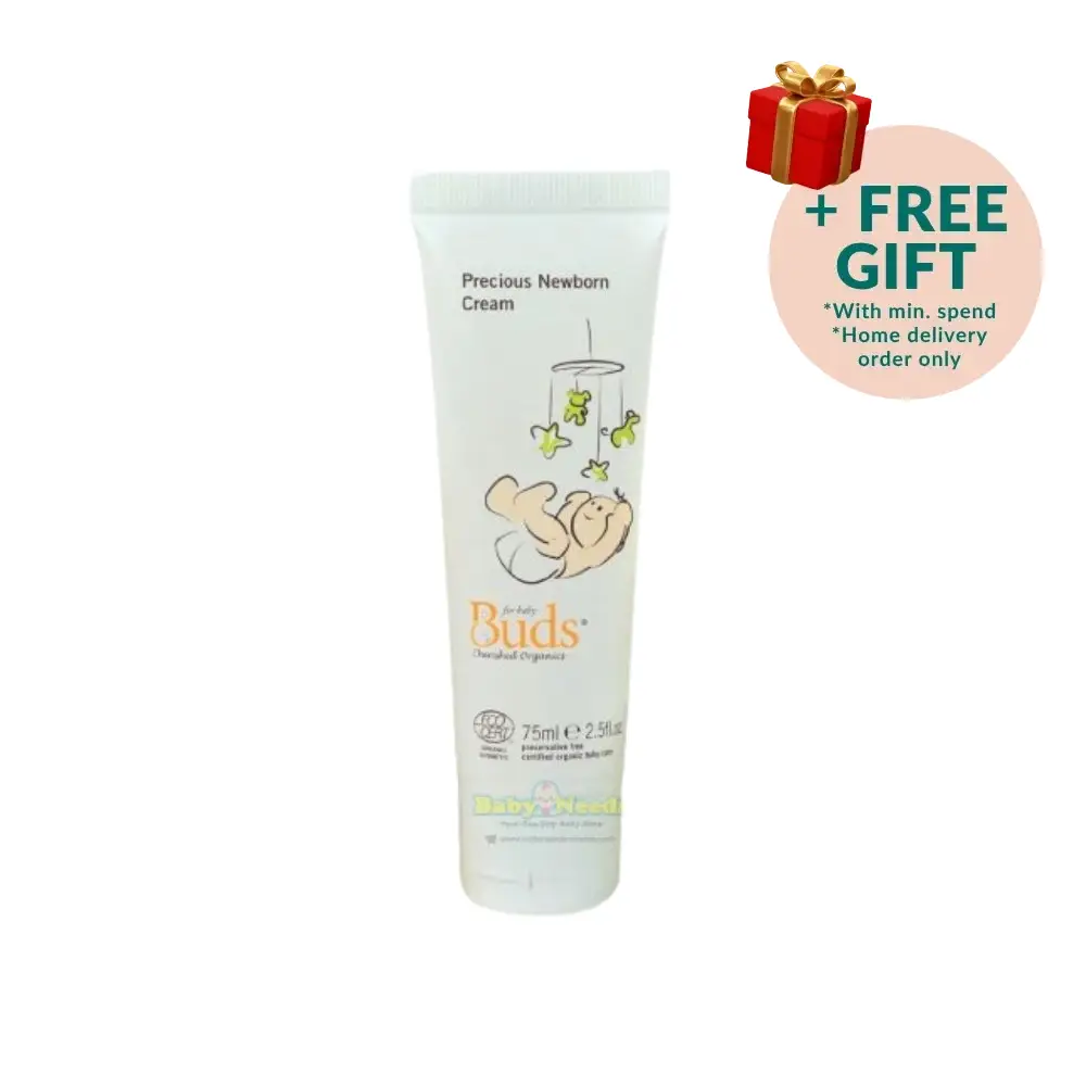 BUDS CHERISHED ORGANICS PRECIOUS BABY HAPPY BABY CREAM 75ML