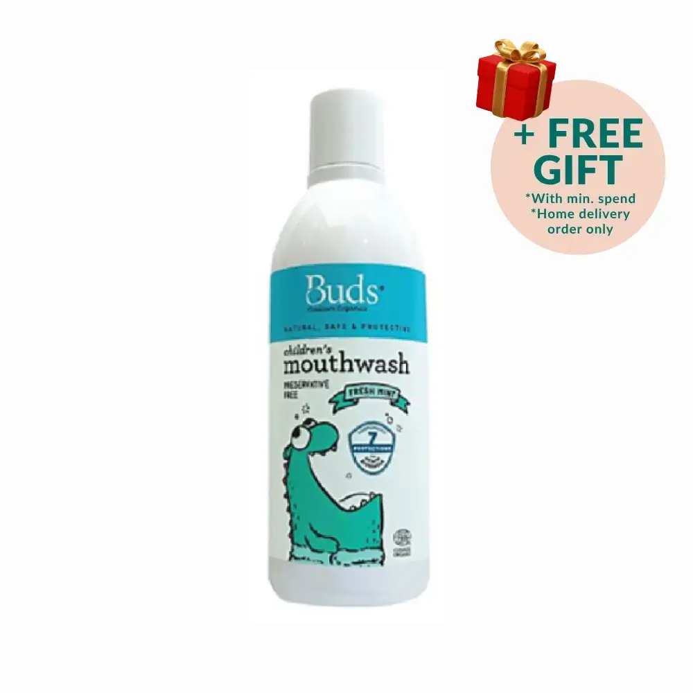 BUDS CHILDREN MOUTHWASH FRESH MINT 300ML