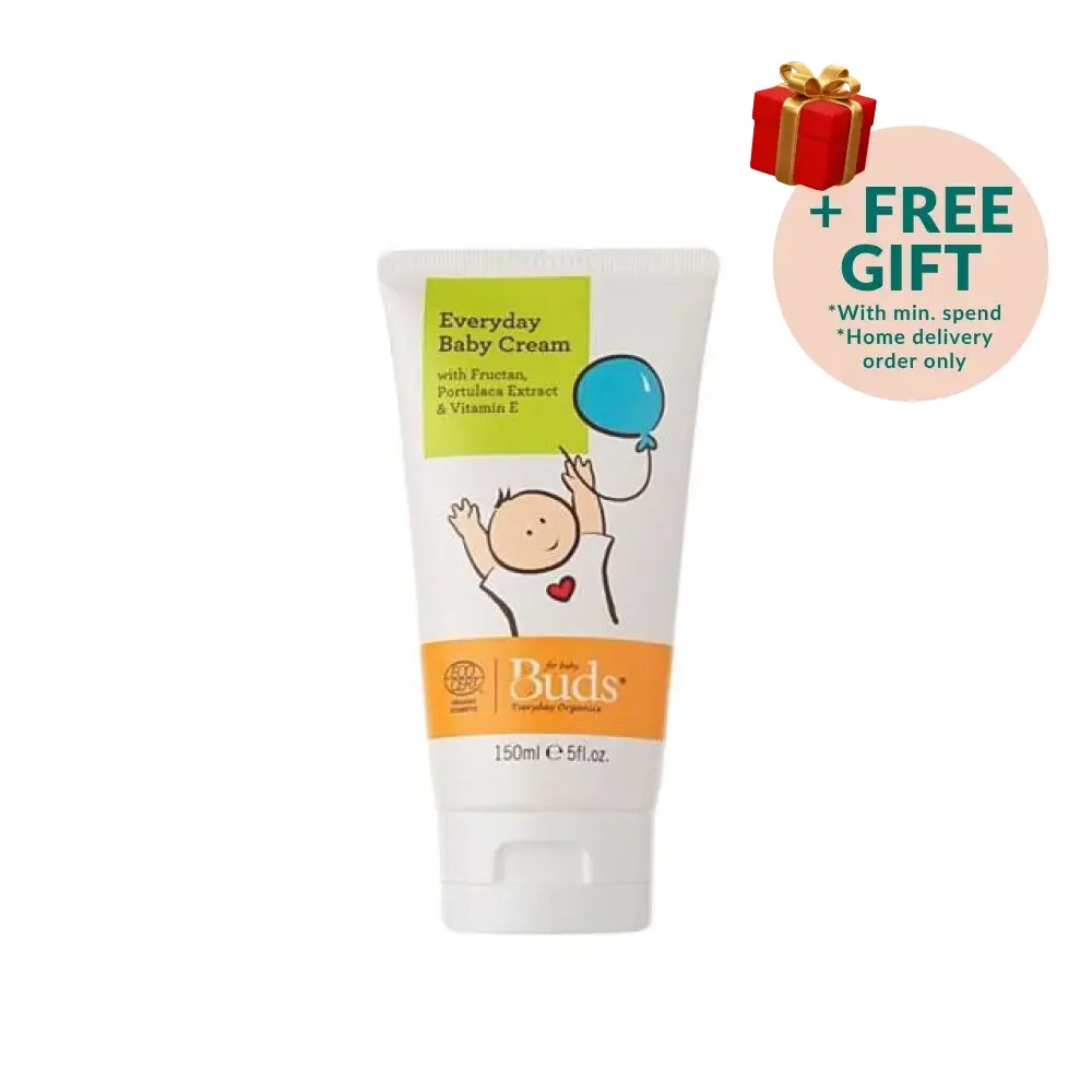 BUDS FOR BABY EVERYDAY ORGANICS EVERYDAY BABY CREAM 150ML