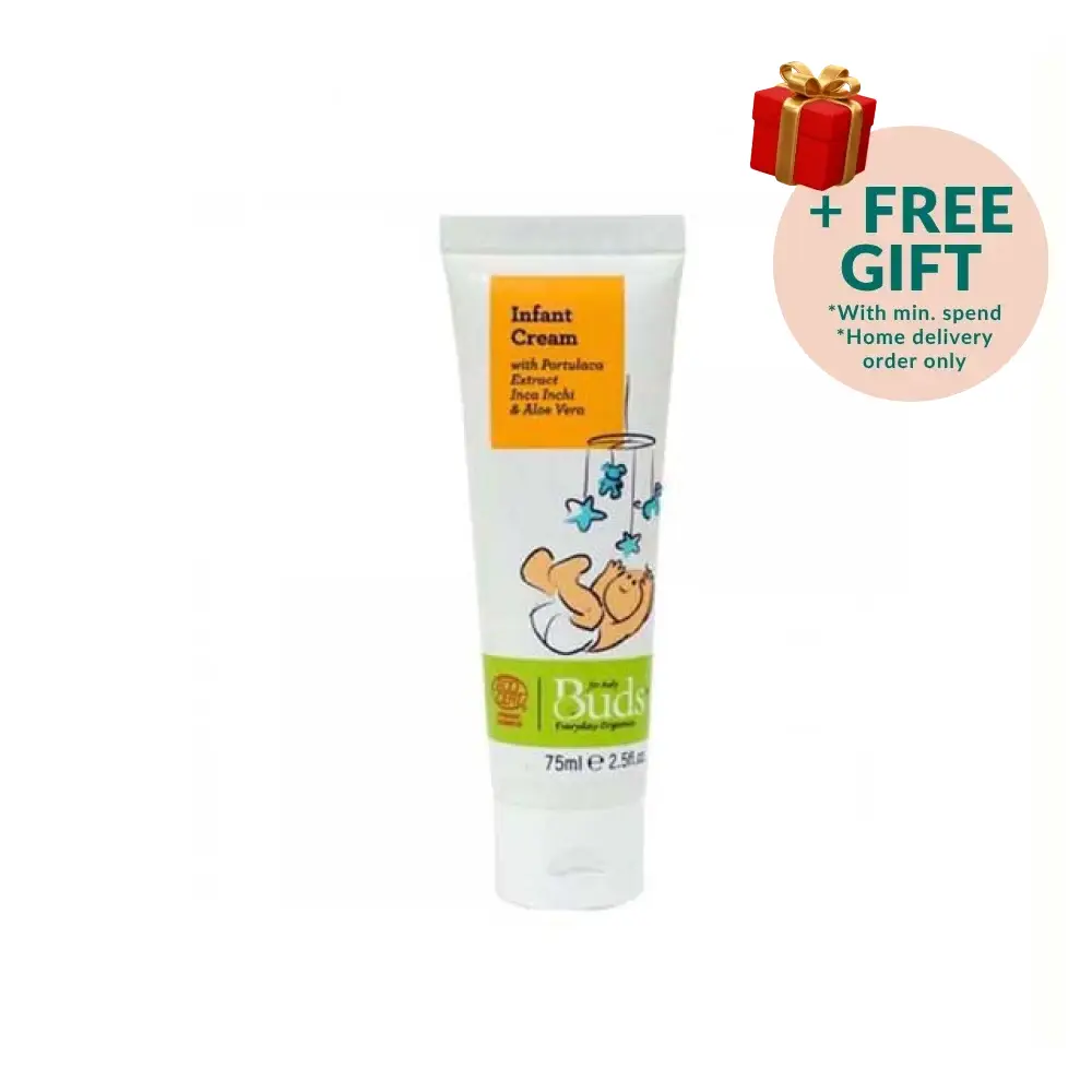 BUDS FOR BABY EVERYDAY ORGANICS INFANT CREAM 75ML