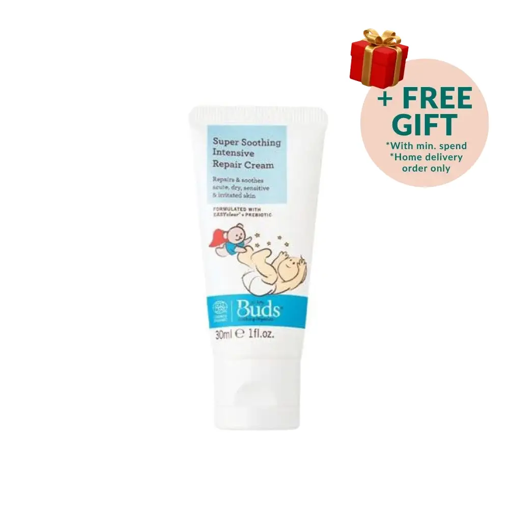 BUDS FOR BABY SOOTHING ORGANICS SUPER SOOTHING INTENSIVE REPAIR CREAM 30ML
