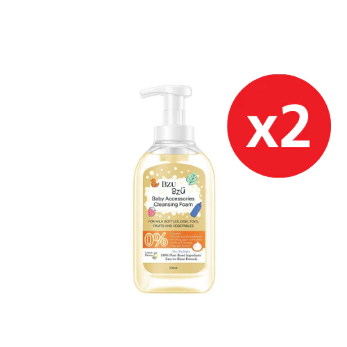 BZU BZU BABY ACCESSORIES CLEANSING FOAMLEMON 500ML X2