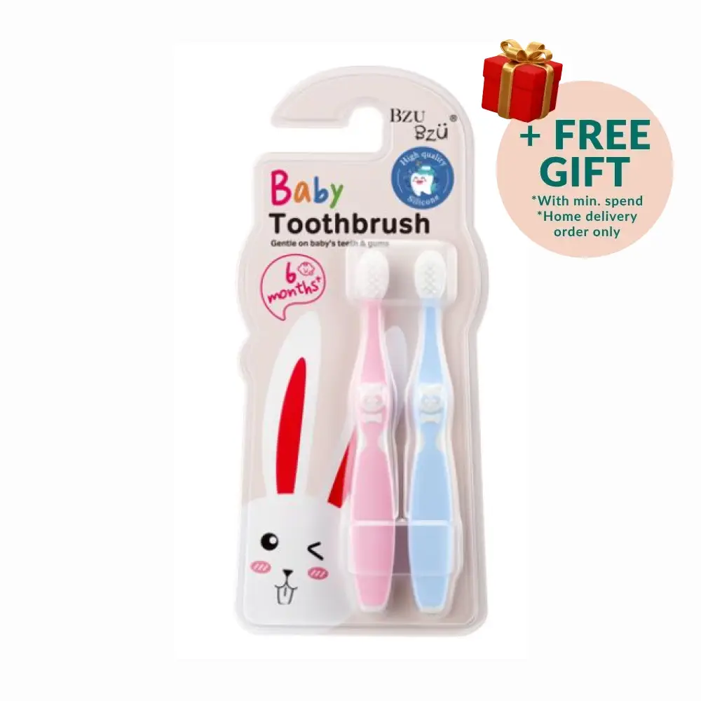BZU BZU BABY TOOTHBRUSH (2 IN 1)