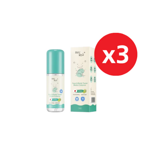 BZU BZU FACE & BODY TONER MELON ESSENCE (120ml x 3)