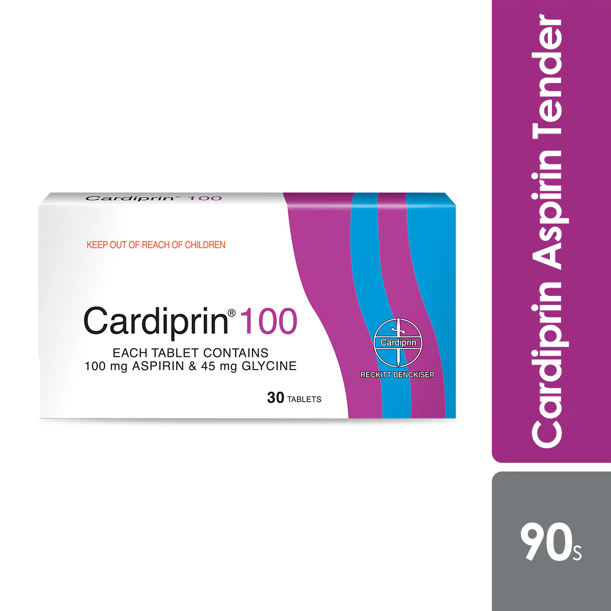 CARDIPRIN 100MG TAB 90S