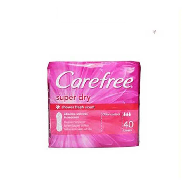 CAREFREE SUPER DRY LINER SCENTED 40S