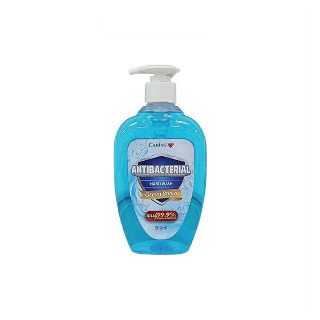 CARING OCEAN BREEZE ANTIBACTERIAL HAND WASH 500ML