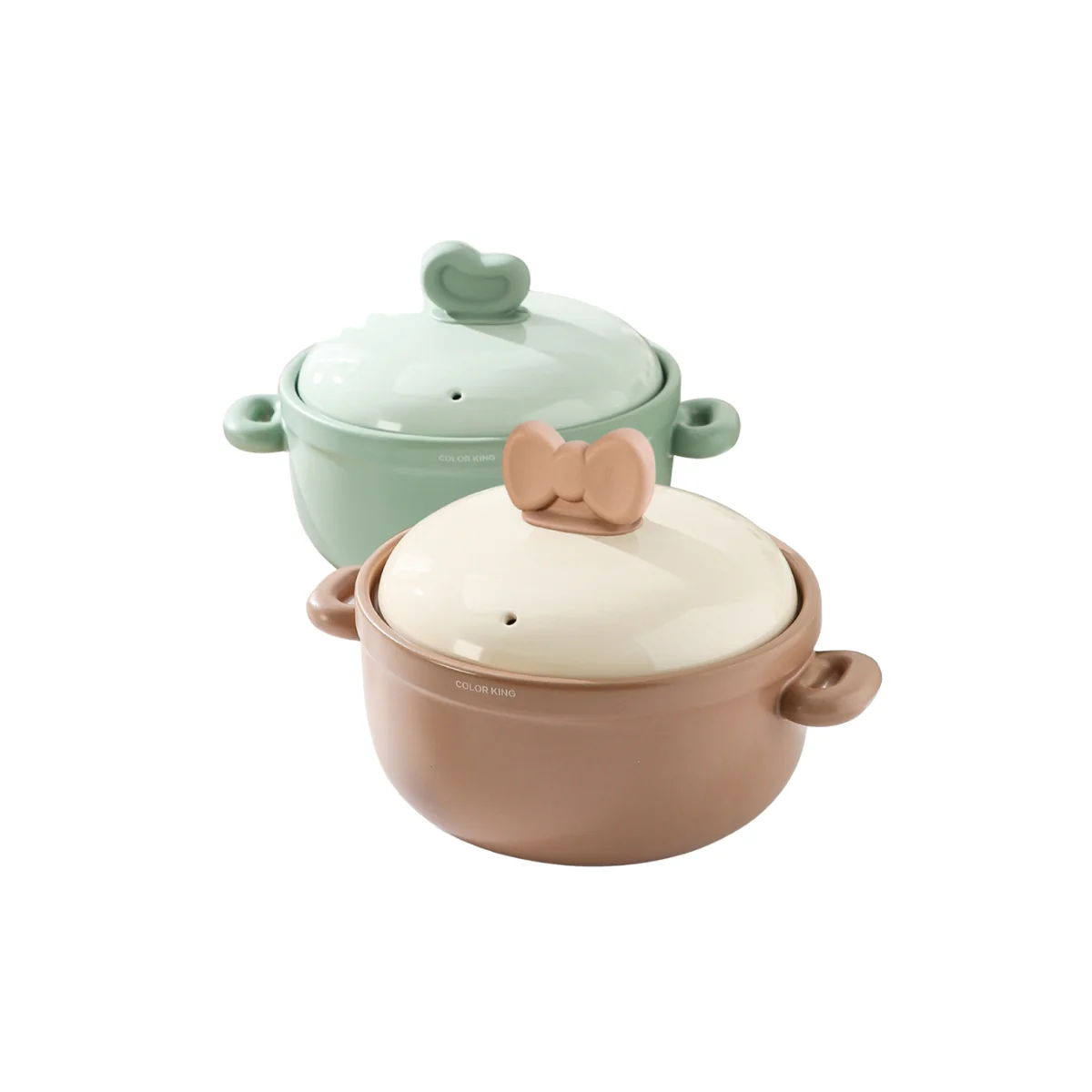 CARING X COLOR KING STOCK POT 2L - BROWN