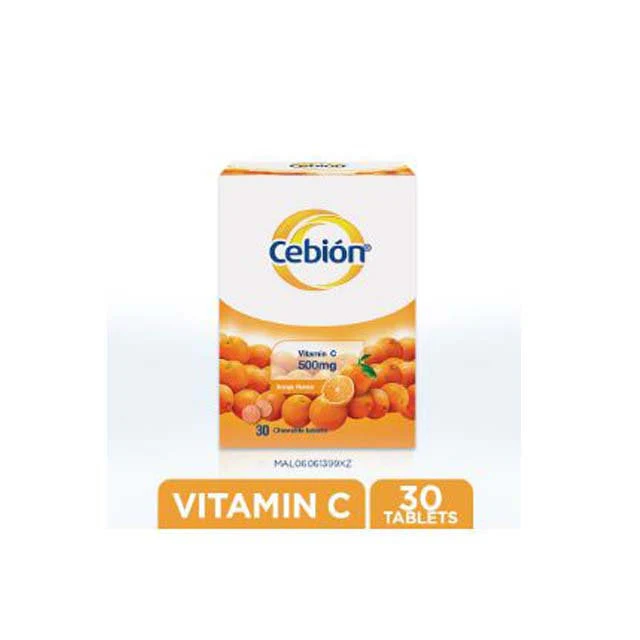 CEBION CHEWABLE ORANGE 30S