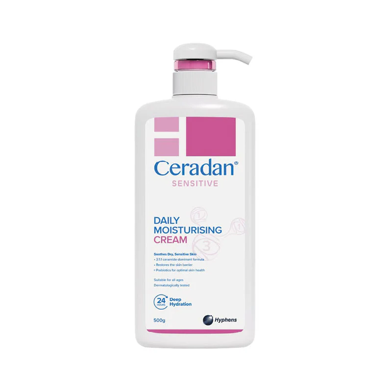 CERADAN DAILY MOISTURISING CREAM 500G