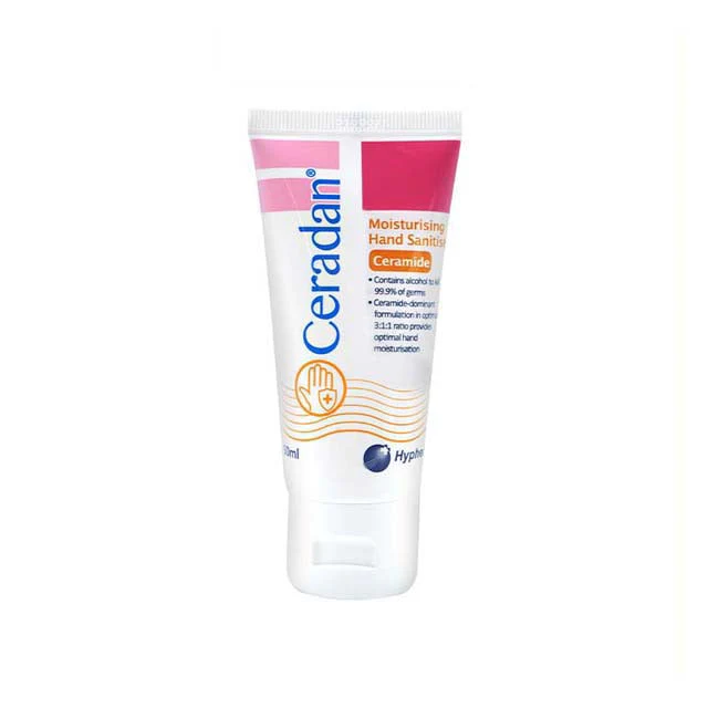 CERADAN MOISTURISING HAND SANITISER 50ML