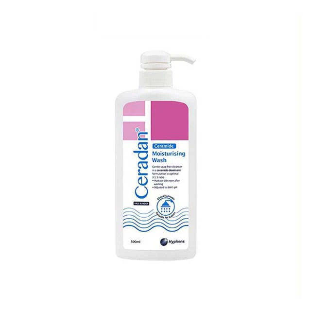CERADAN MOISTURISING WASH 500ML - Image 2