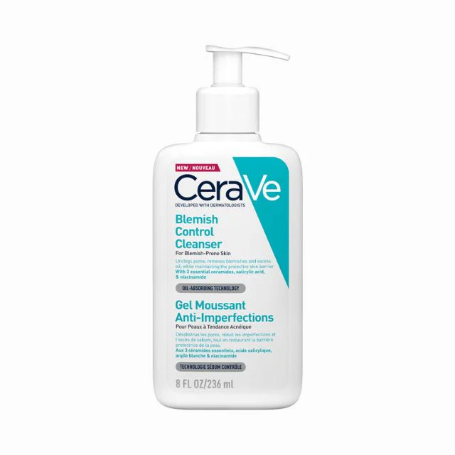 CERAVE ACNE BLEMISH CONTROL CLEANSER 236ML