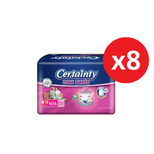 CERTAINTY MAXPANTS ADULT REGULAR M 60-85CM 10S X 8