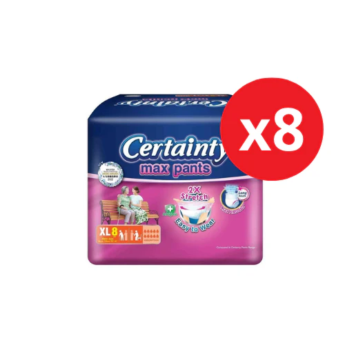 CERTAINTY MAXPANTS ADULT REGULAR XL 90-125CM 8S X 8