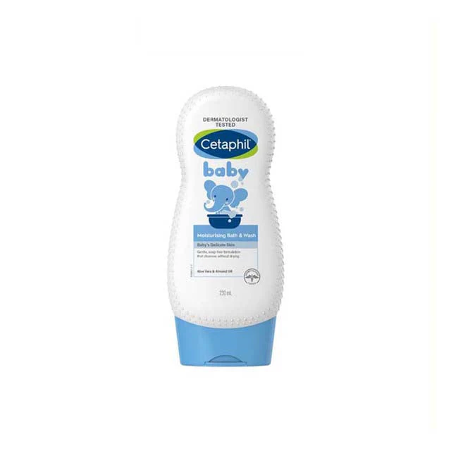 CETAPHIL BABY MOISTURISING BATH & WASH 230ML