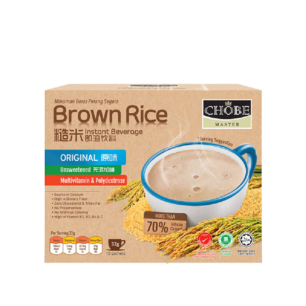 CHOBE MASTER BROWN RICE INSTANT BEVERAGE (ORI) 32G X 10S