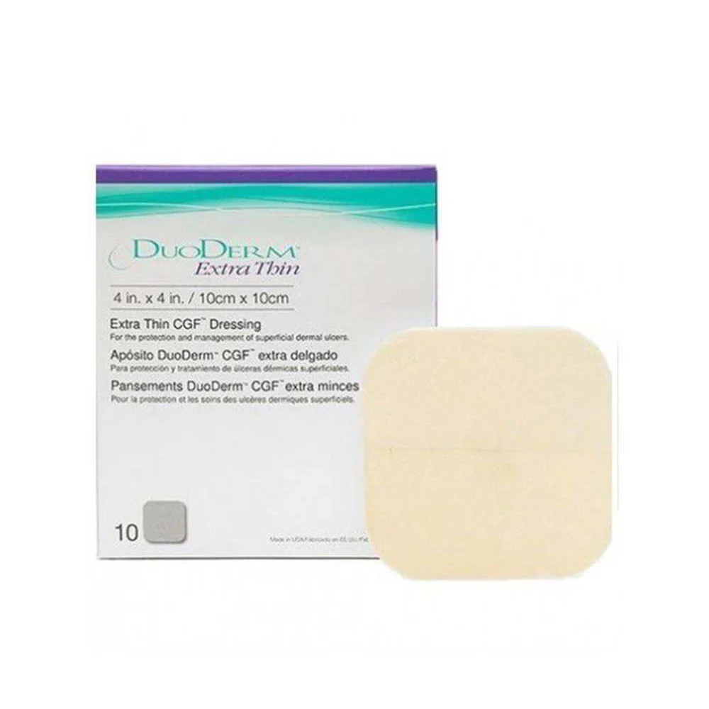 CONVATEC DUODERM EXTRA THIN DRESSING 4INX4IN (187955) 10S
