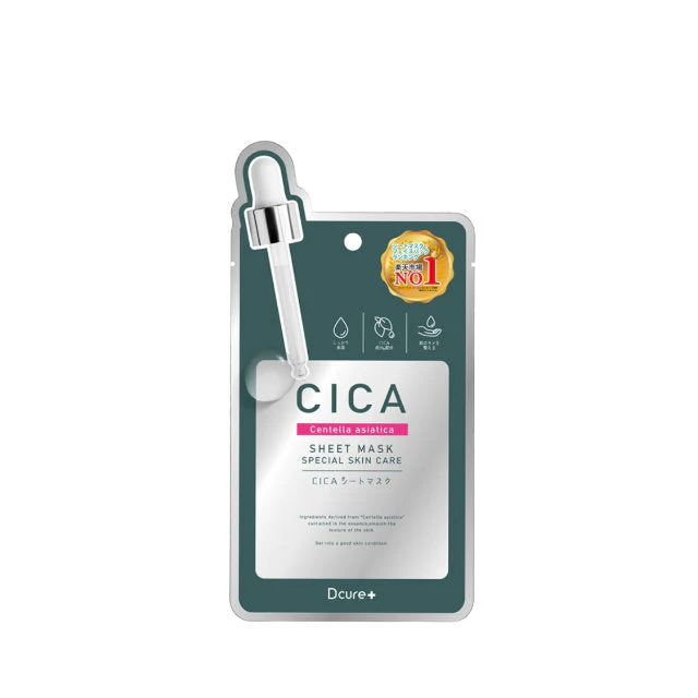 DCURE+ FACIAL MASK - CICA SHEET MASK 1S